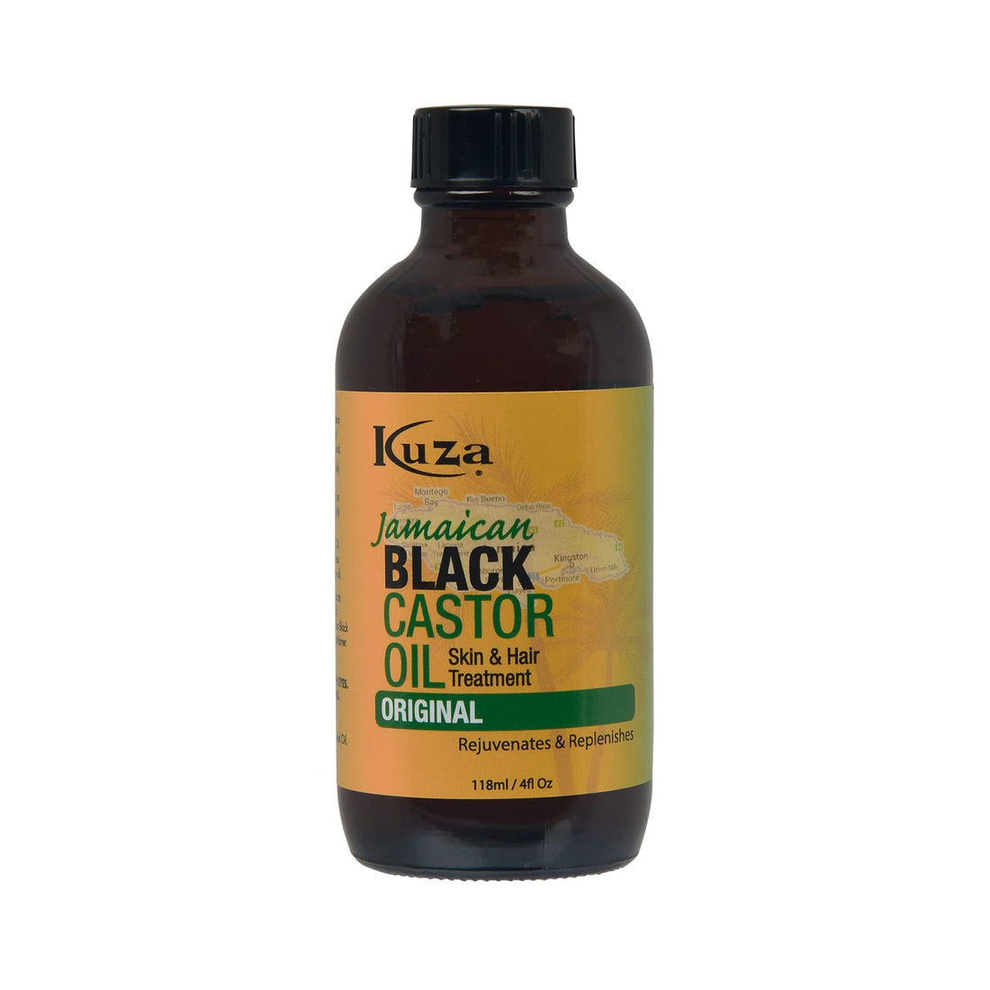 Kuza Jamaican Black Castor Oil Skin & Hair Treatment (Original) 4oz
