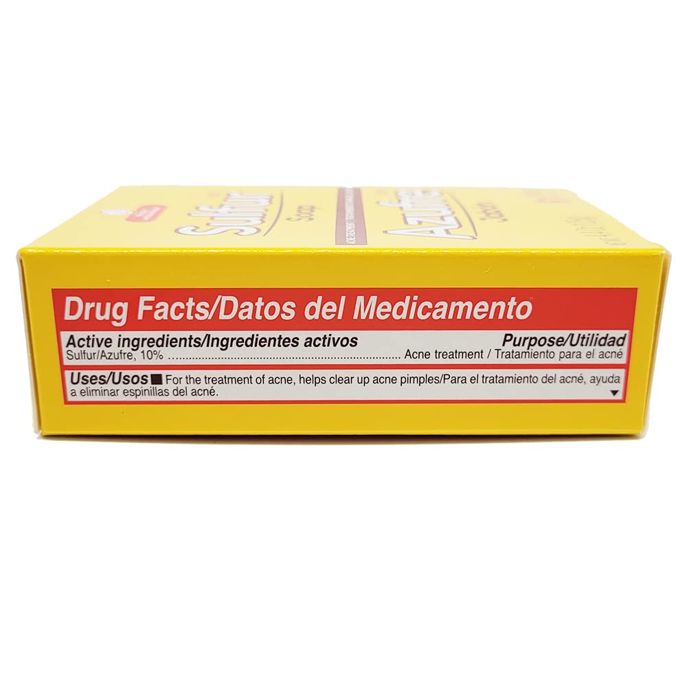 Grisi Sulfur Soap for Acne - 6 pack