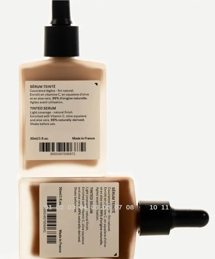 Typology Tinted Serum with Vitamin C, Squalane & Aloe Vera - Type 3 / Medium