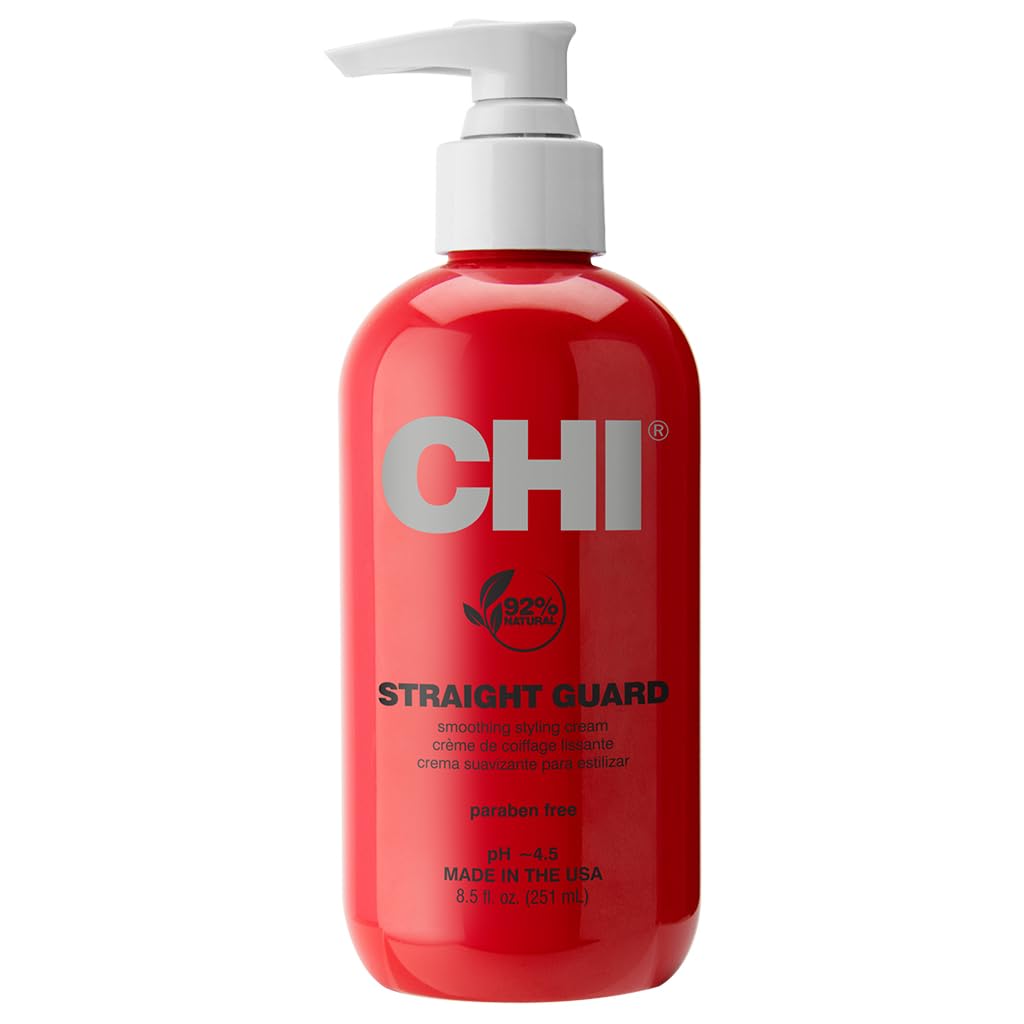 CHI Straight Guard Smoothing Styling Cream, 8.5 Fl Oz