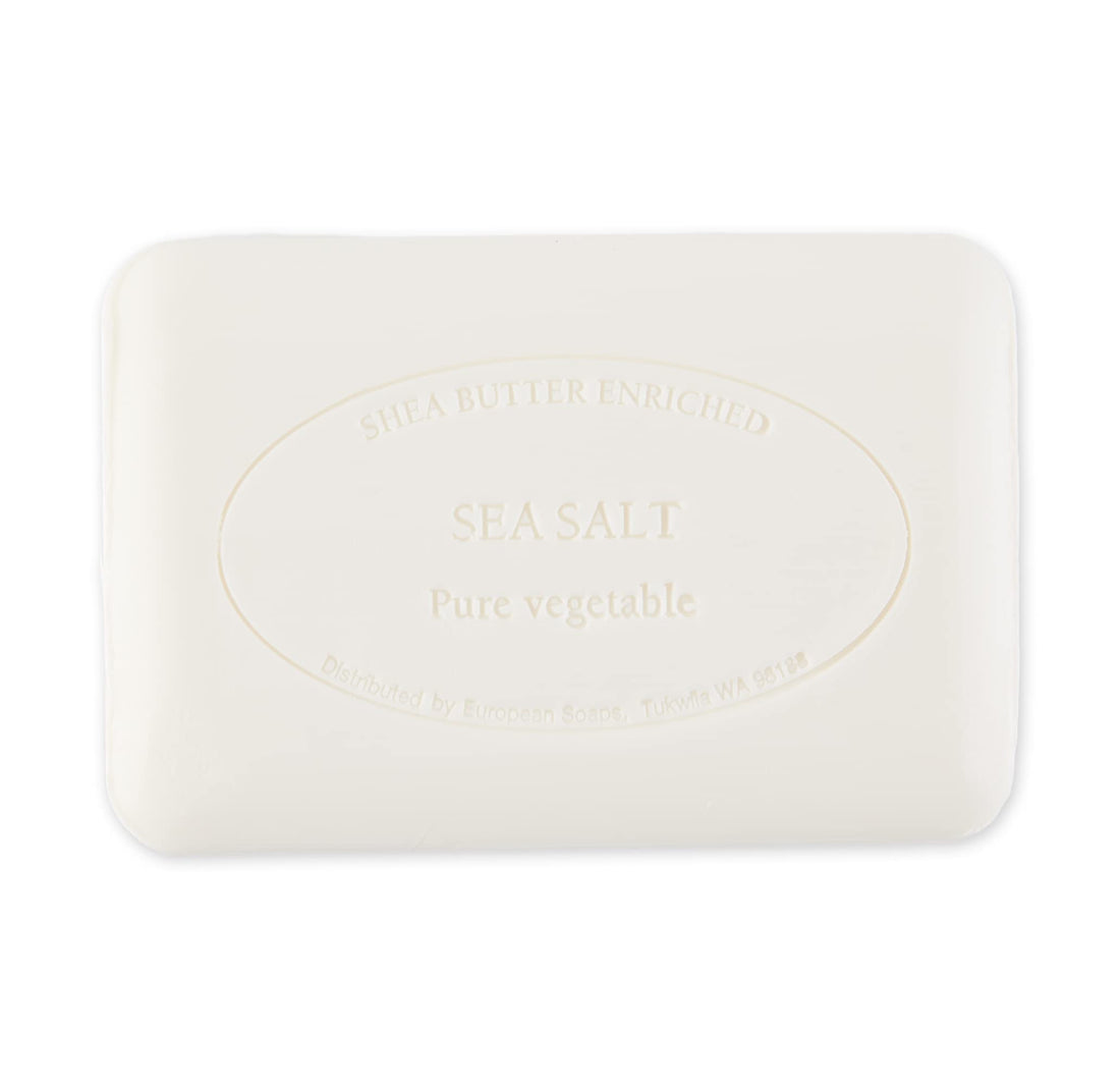 Pre de Provence Shea Butter Enriched Artisanal French Soap Bar, Sea Salt, 0.6 lbs