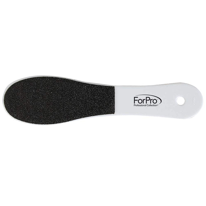 ForPro One ‘N Done Pedi File, Disposable Pedicure File for Feet & Heels, Double-Sided, Black 60/White 180 Grit, 9.5†L, 12-Count