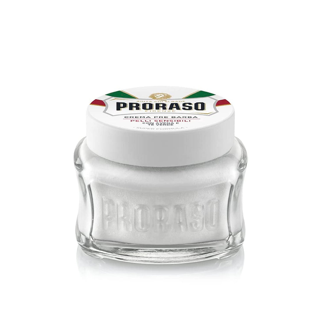 Proraso Pre-Shave Conditioning Cream for Men, Sensitive Skin Formula with Oatmeal and Green Tea, 3.6 Ounce (Pack of 1)