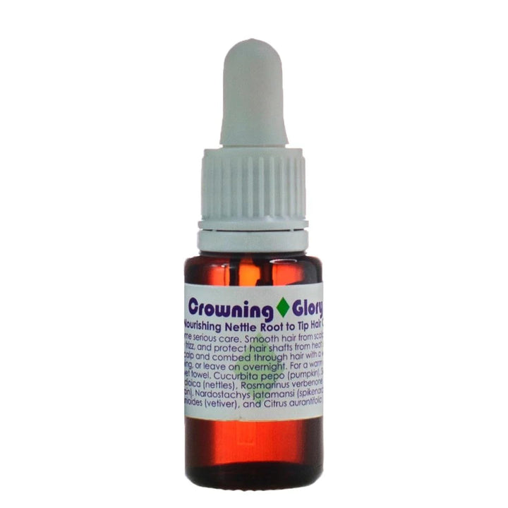 Living Libations - Organic/Wildcrafted Crowning Glory Hair Oil (15 Ml)