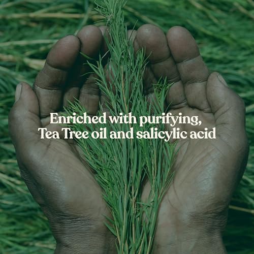 The Body Shop Tea Tree 3 in 1 Wash Scrub & Mask – Purifying Vegan Skincare For Oily, Blemished Skin – 4.2 oz