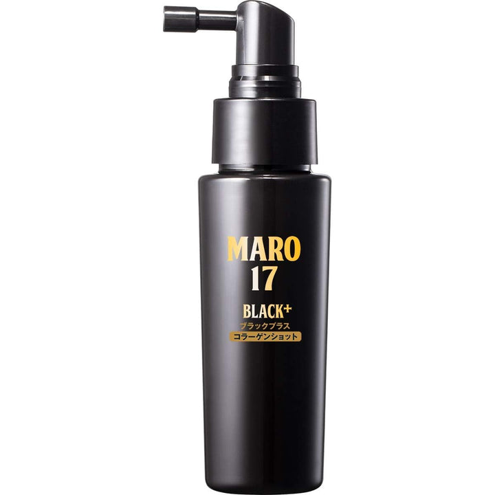 Maro17 Black Plus Collagen Shot, Hair and Scalp Treatment from Japan