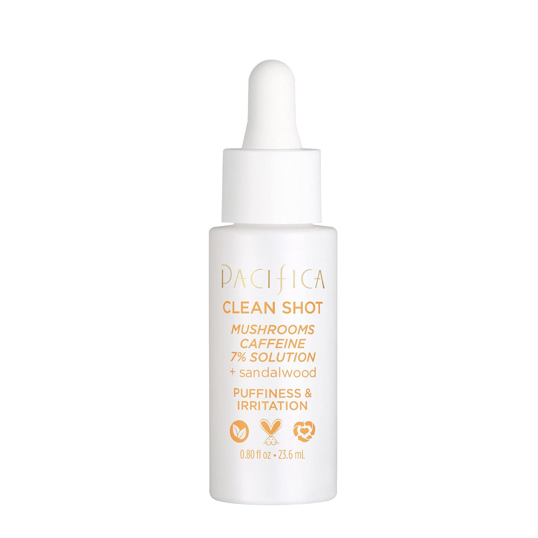 Pacifica Clean Shot Mushrooms and Caffeine 7 Percent Unisex 0.8 oz