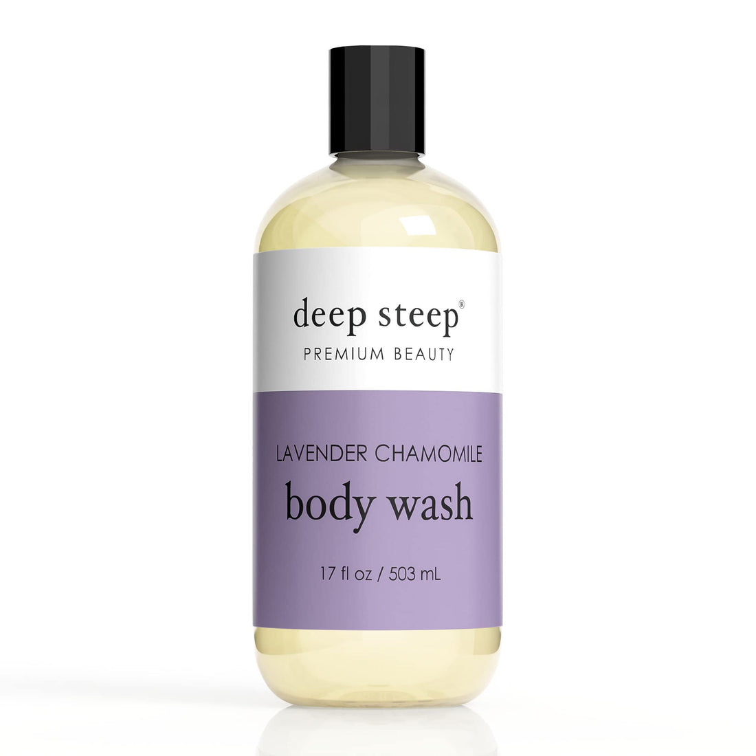 Deep Steep Body Wash, 17 Ounce (Lavender Chamomile)