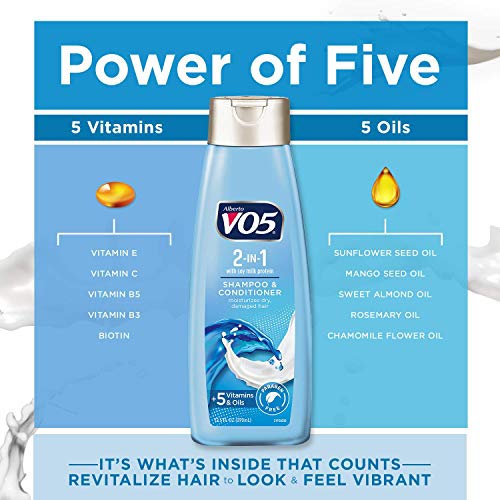 VO5 Shampoo/Conditioner 2 in 1 Moisturizing 12.5 Oz