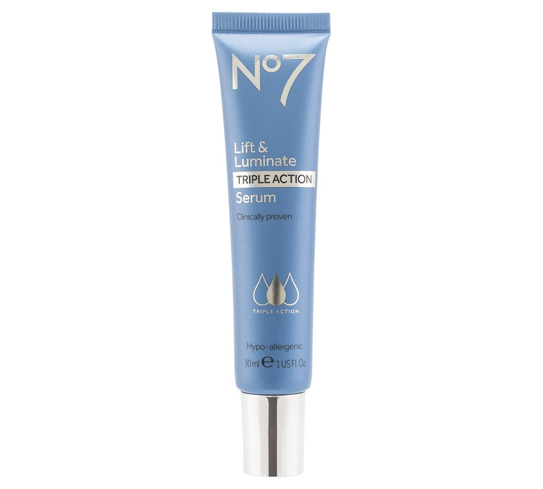 Boots No7 Lift & Luminate TRIPLE ACTION Serum **30ml*** VISIBLY REDUCES WRINKLES