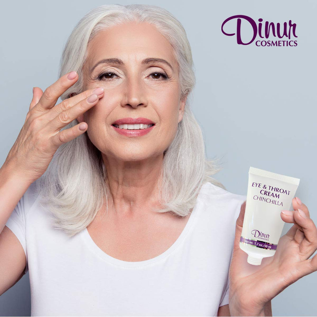 Dinur Very Dry Skin Chinchilla Eye&Throat Cream 1.7 oz
