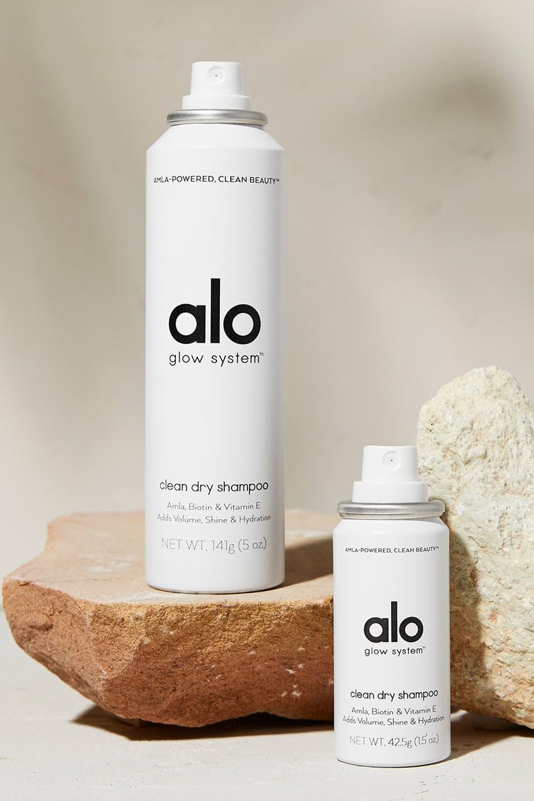 Alo Yoga Alo Restore and Refresh Dry Shampoo Spray (5 Oz) - Powerfully Lifting and PFA Free, Revives and Volumizes Hair