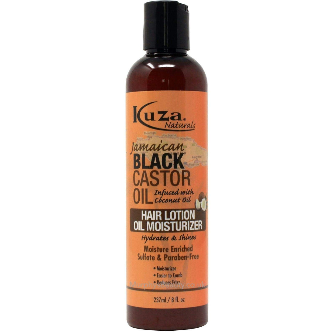 Kuza Naturals Black Castor Oil Hair Lotion Moisturizer