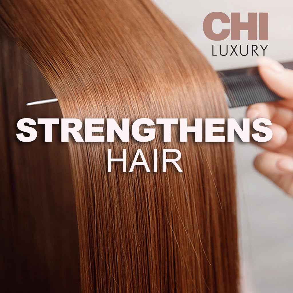 CHI Luxury Black Seed Oil Blend Gentle Cleansing Shampoo 12 Fl Oz, CHI Luxury Black Seed Oil Blend Moisture Replenish Conditioner 12 Fl Oz (pack Of 2)