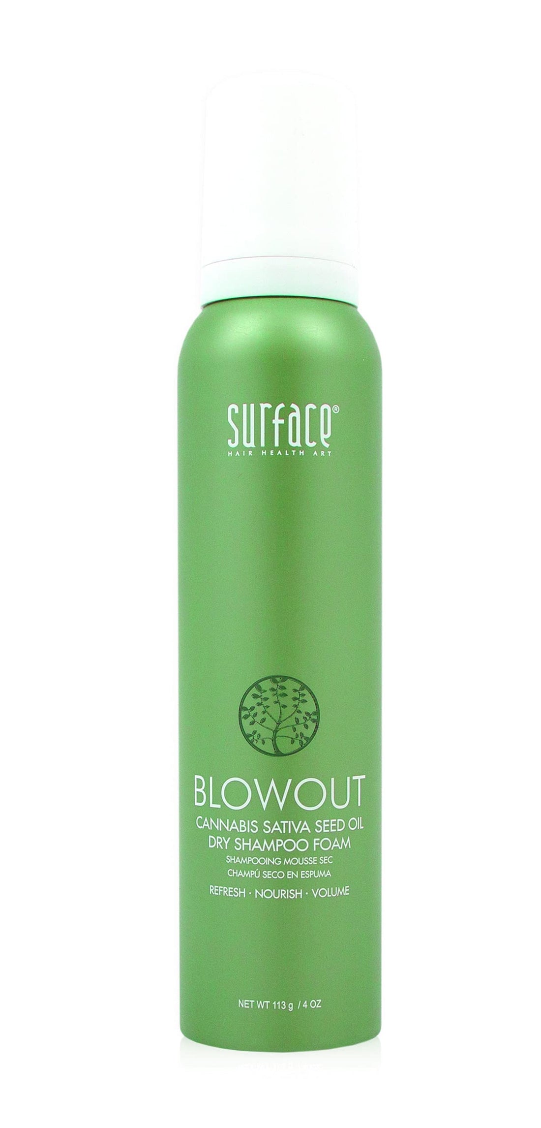 Surface Hair - Blowout Dry Shampoo– Organic Ingredients for Women and Men, Heat-Resistant with Babassu Oil for Longer Lasting Blowouts - 4 fl oz