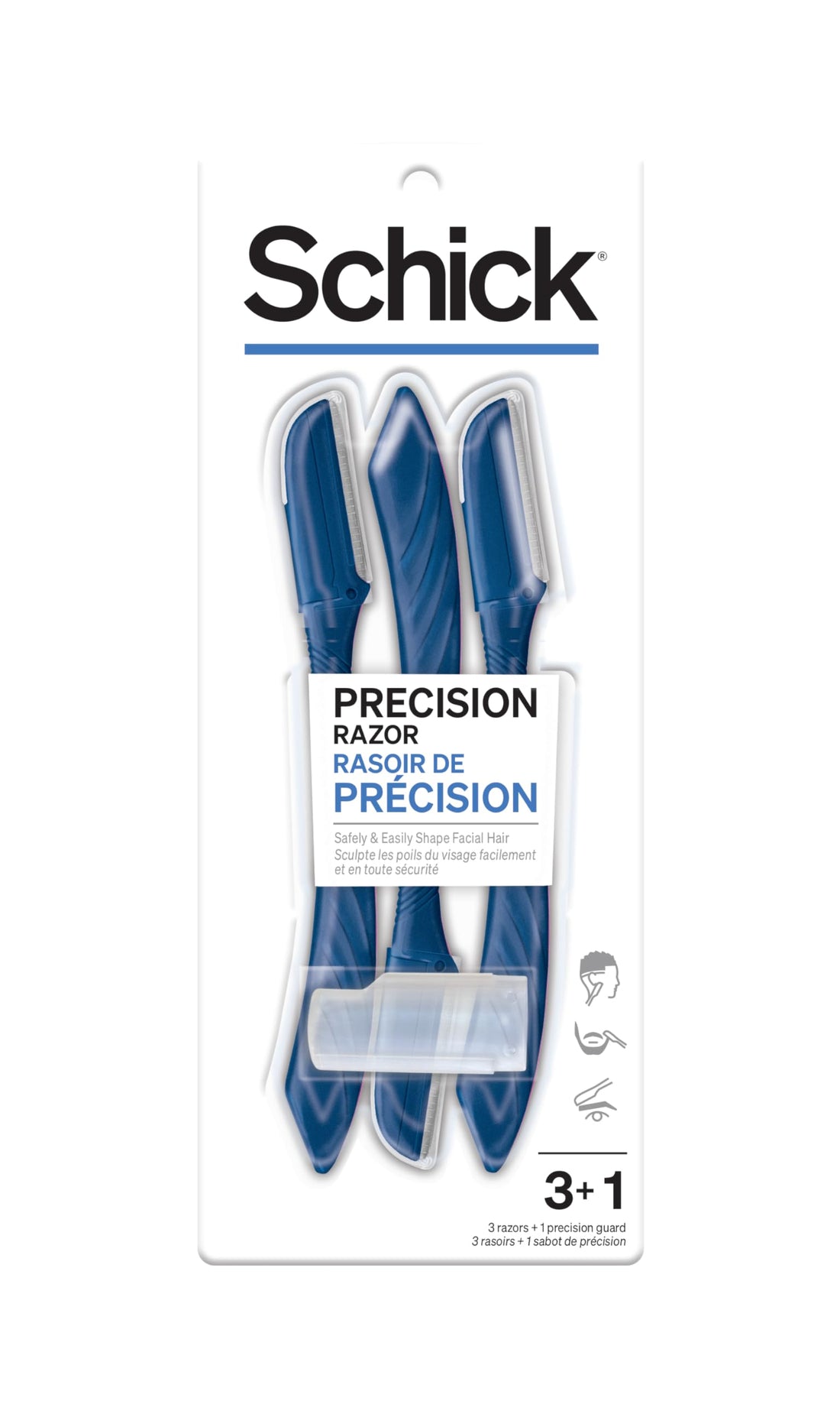 Schick Hydro Precision Razor, Grooming Tool for Men, Pack of 3