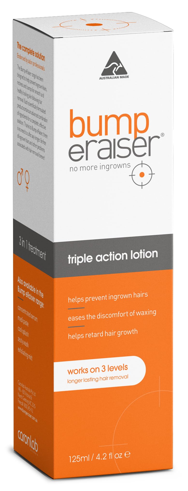 Bump eRaiser Triple Action Lotion 3 in 1 Ingrown Hair Treatment