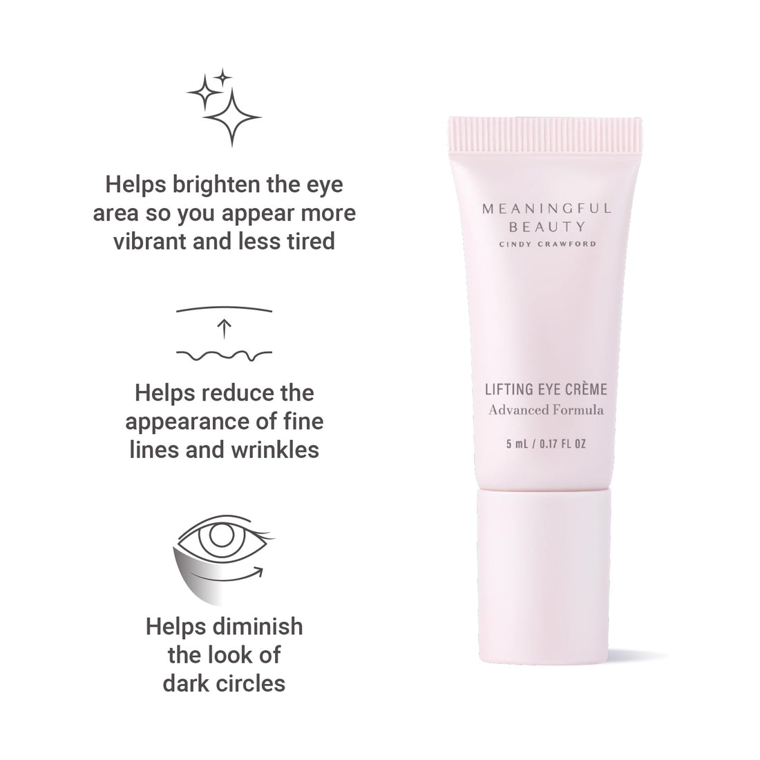 Meaningful Beauty ‚¬Œ Lifting Eye CrãƒâMe Advanced Formula ‚¬Œ Under Eye Care ‚¬Œ 0.17 Ounce ‚¬Œ Mt. Mt.0357