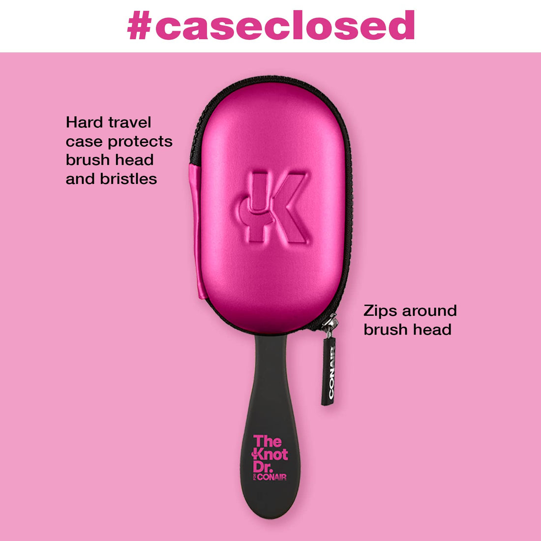 Conair The Knot Dr. Conair The Pro with Case (Pink)