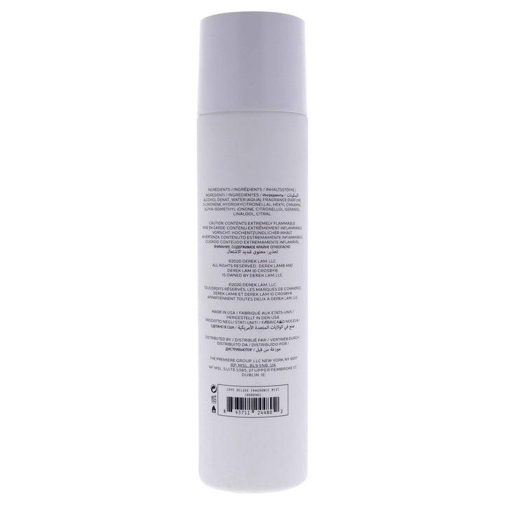 Derek Lam Love Deluxe Body Spray for Women, Womens Fragrance Mist, 8 oz