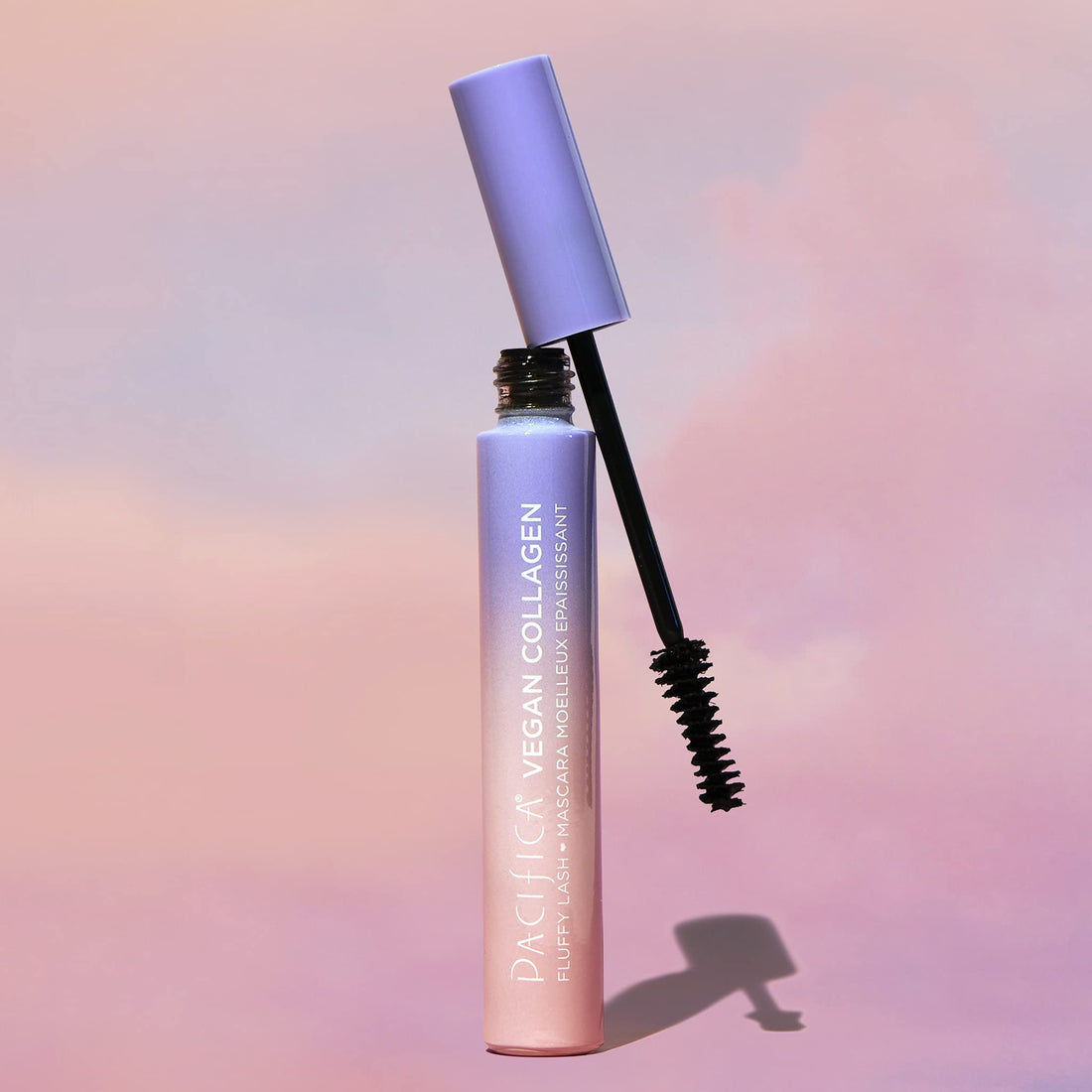 Pacifica Beauty Vegan Collagen Lash Serum and Primer & Fluffy Lash Mascara Duo Set, Makeup, Black Mascara, Volumizing, Lengthening, Conditioning, Vitamin B & E, Eyelash Serum, Eye Makeup (Set of 2)
