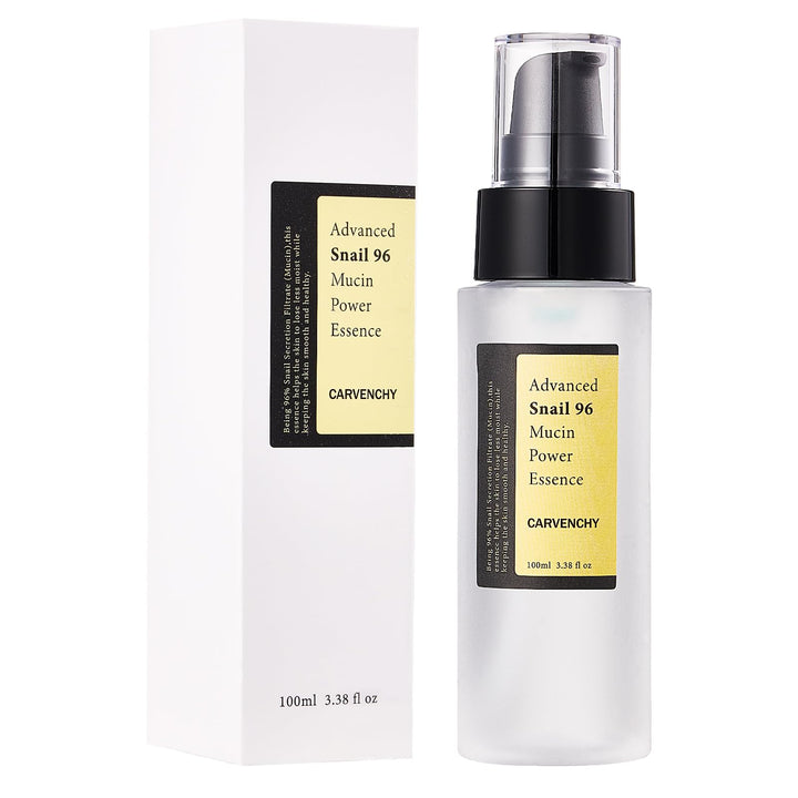 100ml Snail Mucin 96% Power Face Serum, Hydrating Serum for Face with Snail Secretion Filtrate for Dull And Damaged Skin, Power Repairing Essence for Skin Care (3.38 fl oz)