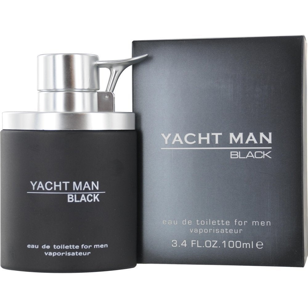 Yacht Man Black By Myrurgia Edt Spray 100.55 ml