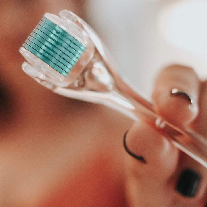 Foligain Hair & scalp roller with 540 titanium needles