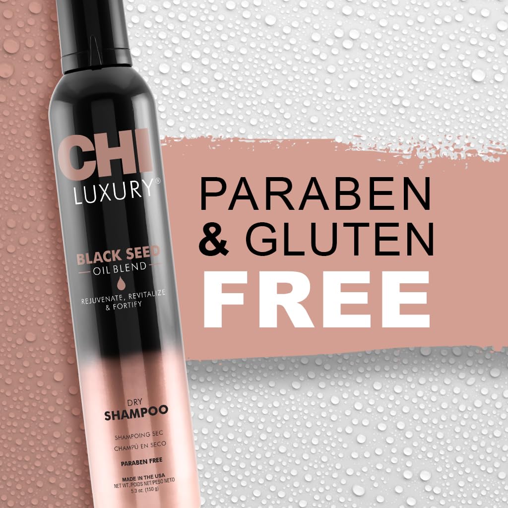 CHI Luxury Black Seed Oil Dry Shampoo, 5.3 oz