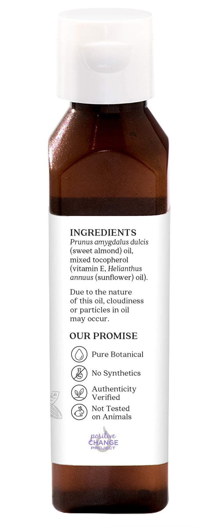 Aura Cacia Sweet Almond Skin Care Oil 4 FL. OZ.