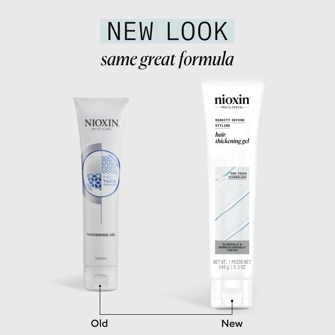 Nioxin Thickening Gel with Pro-Thick for Unisex, 5.13 Ounce