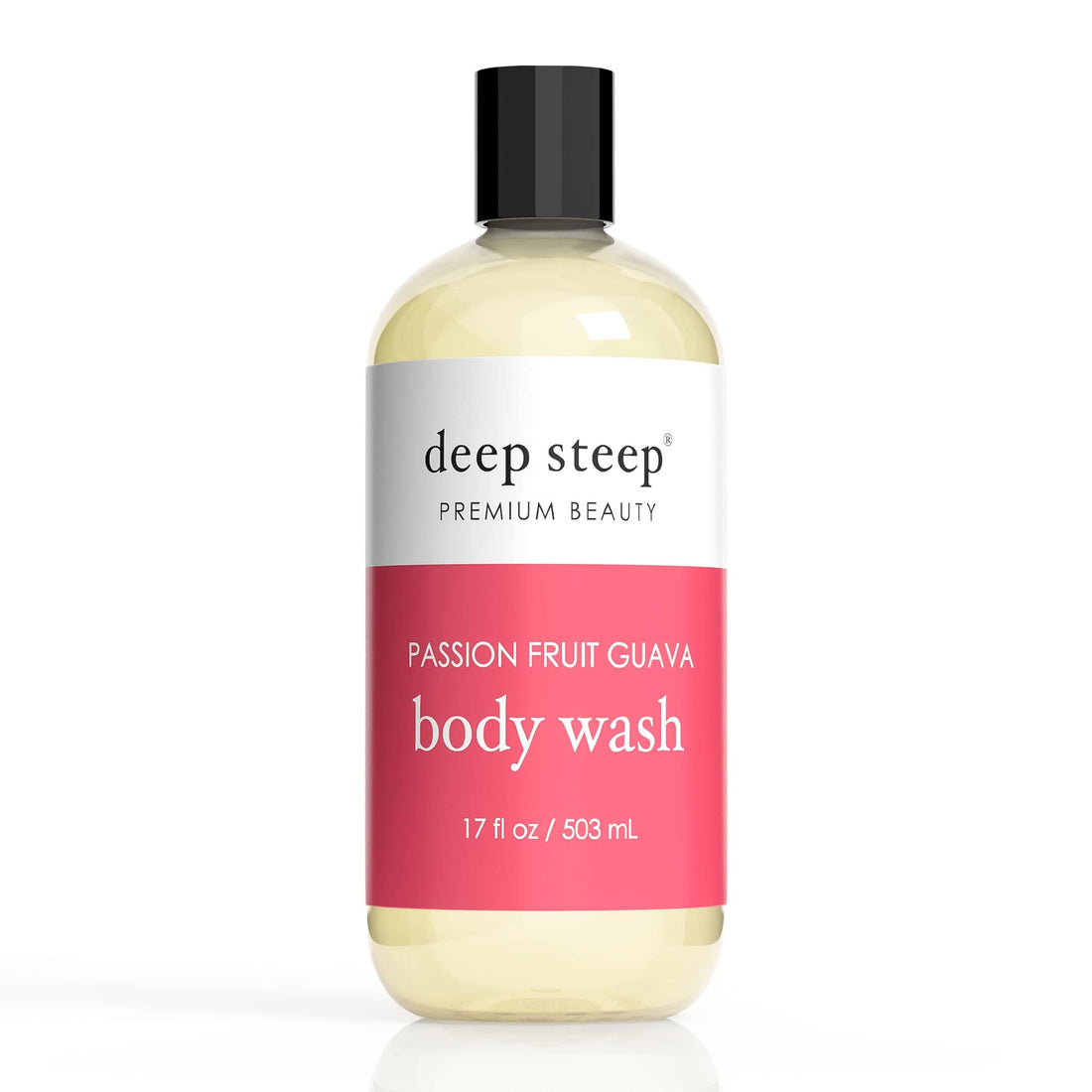Deep Steep Argan Oil Body Wash, Passion Fruit Guava, 17 Ounce