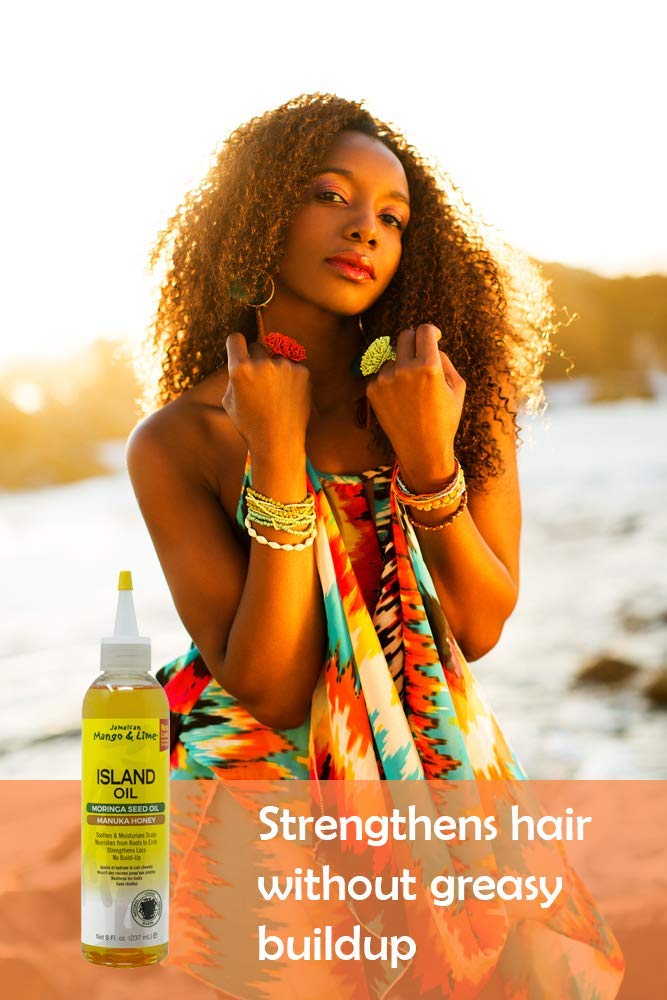 Jamaican Mango & Lime Island Oil, 8 Ounce
