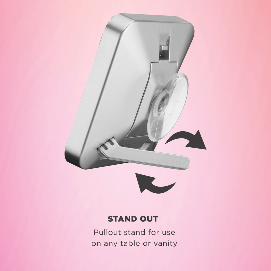 Conair Battery Operated Lighted Makeup Mirror ~ 12x Magnification Spot Mirror with LED Lighting