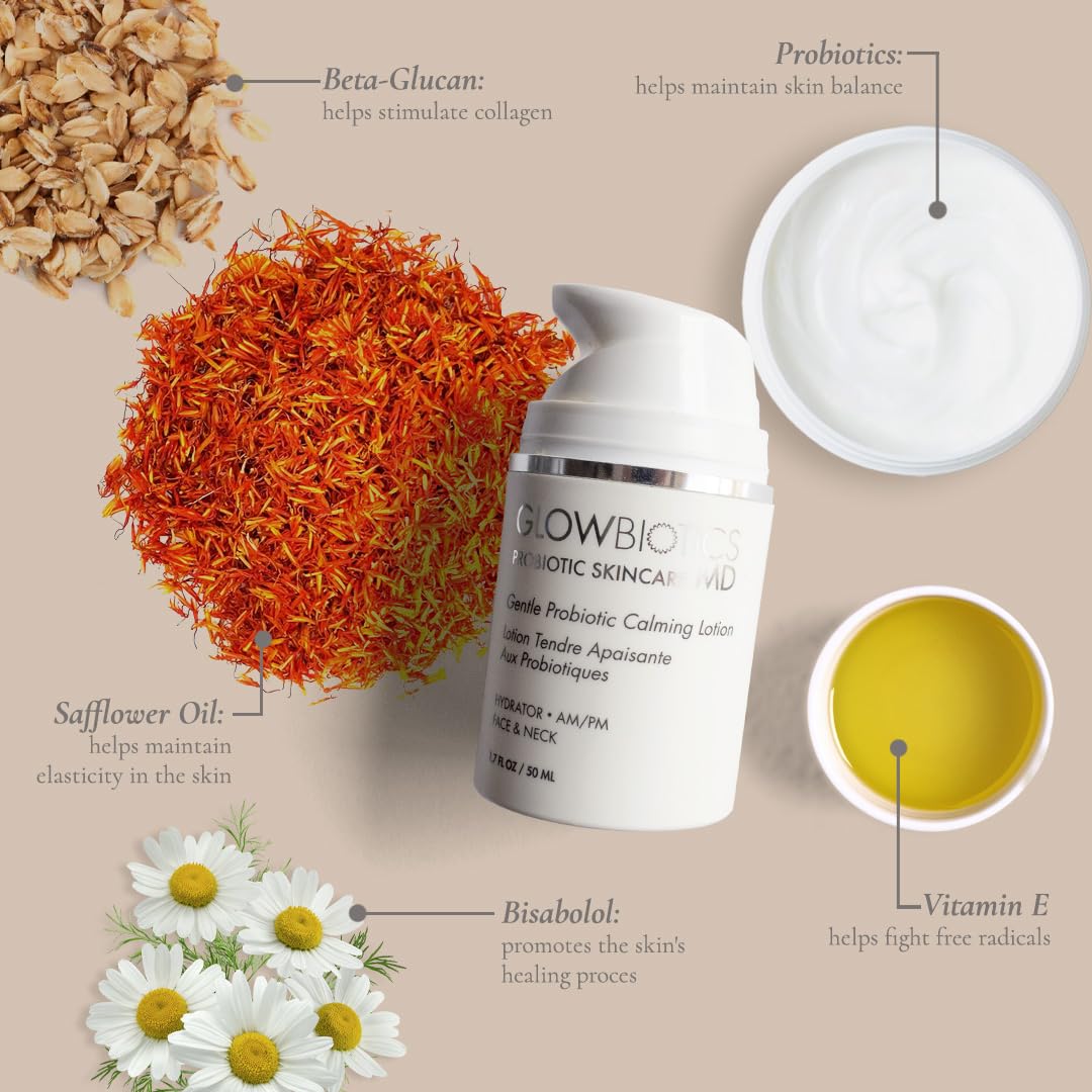 Glowbiotics MD Gentle Probiotic Hydrating Lotion, 1.7 fl. oz.