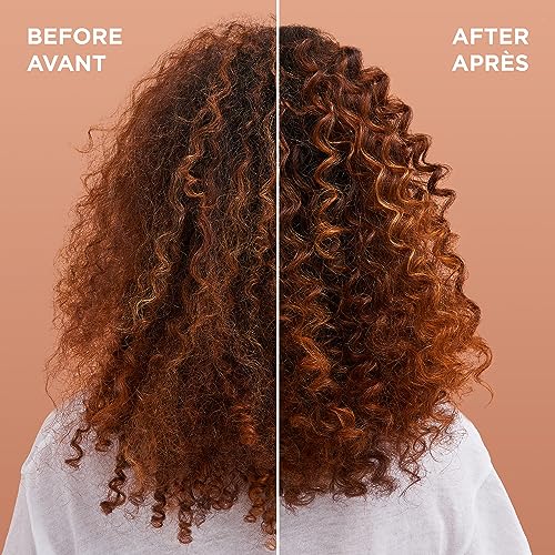 Garnier Whole Blends Coconut Oil & Cocoa Butter Scent Smoothing Shampoo for Frizzy Hair, Paraben-Free, Nourishing, Unisex, 12.5 Fl Oz