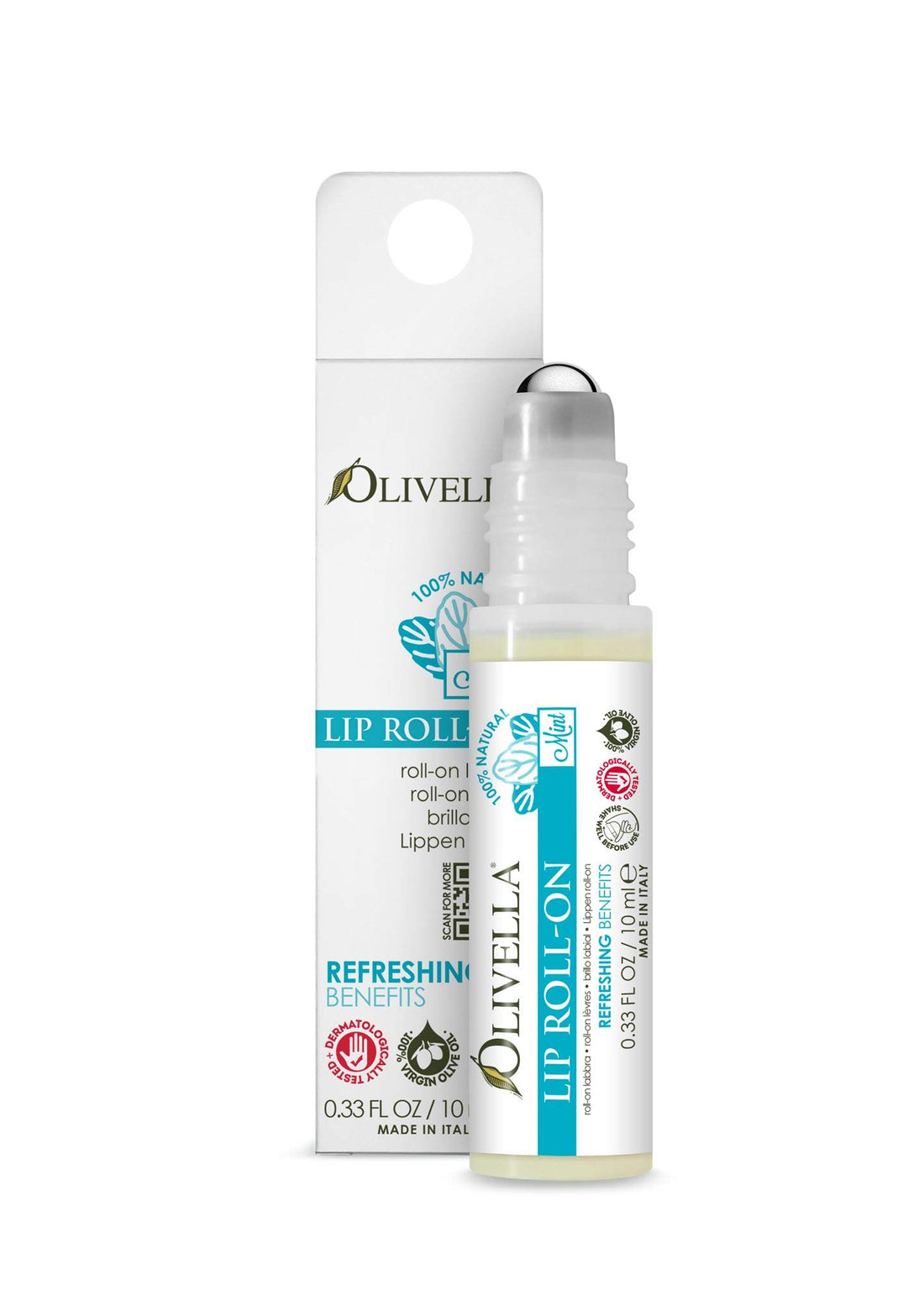 Lip Roll On, Mint 0.33 fl oz by Olivella
