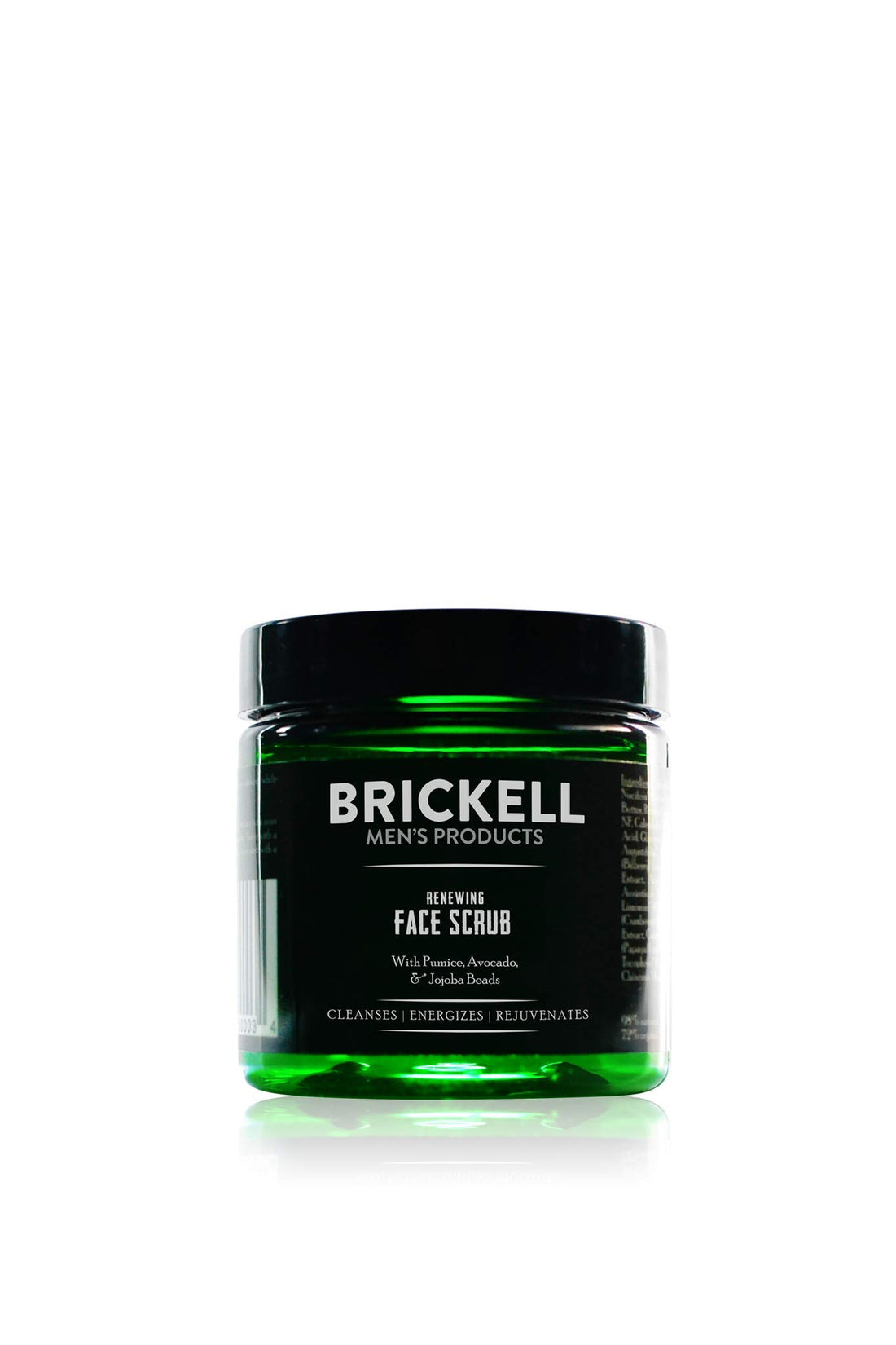 Brickell Men’s Renewing Face Scrub for Men, Natural & Organic Exfoliating Facial Scrub - 2 oz