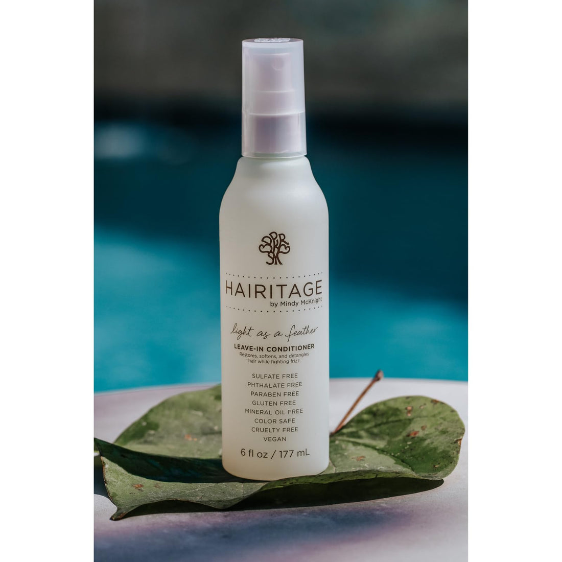 Hairitage Leave-in Conditioner Spray - Leave-In Hair Treatment - Detangles + Fortifies - Reduces Breakage + Deep Conditions, 6 fl oz