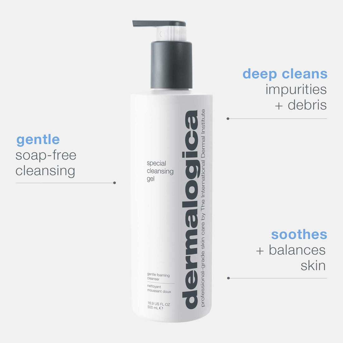 Dermalogica Special Cleansing Gel (1.7 Fl Oz) Gentle-Foaming Face Wash Gel for Women and Men - Leaves Skin Feeling Smooth And Clean