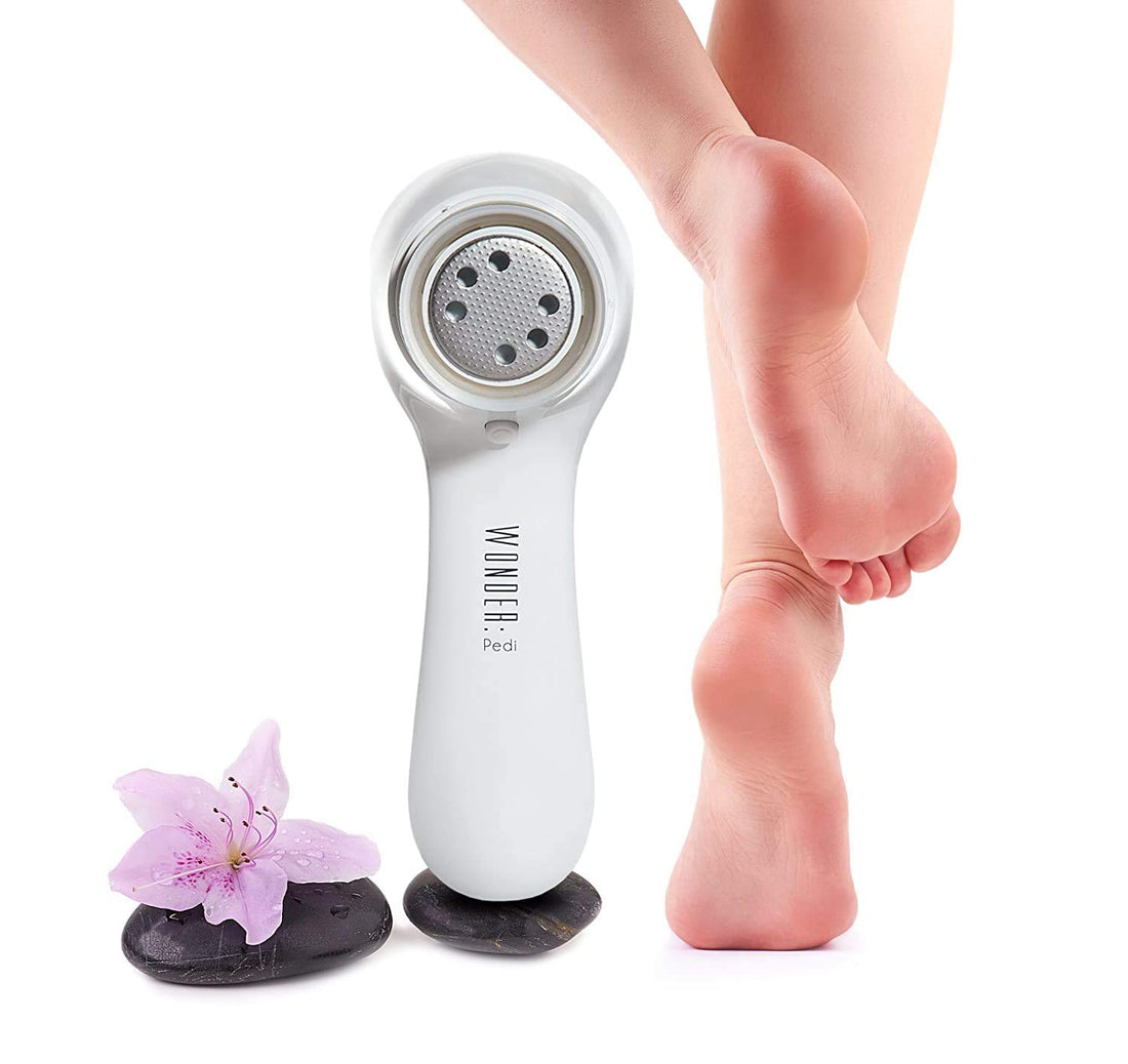 Wonderpedi Callus Remover: Electric Callus Remover Electronic Foot File to Shave Hard Cracked Dead Skin Professional Pedicure Tool Foot Care by Wonder Pedi (Callus Remover)