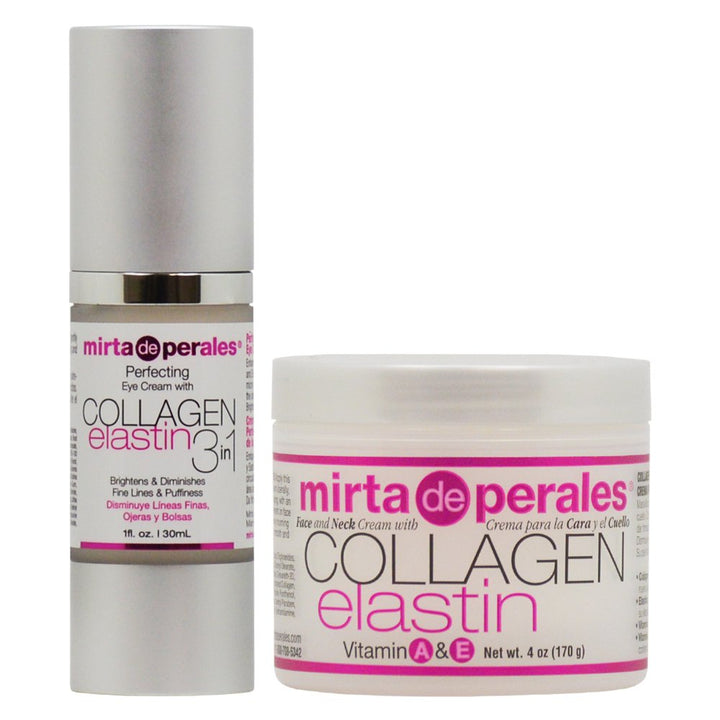Mirta de Perales Collagen Elastin Eye Cream + Face and Neck CreamSet