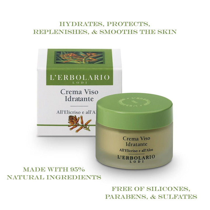 Moisturizing Cream with Everlasting and Aloe by L'Erbolario Lodi by L'Erbolario Lodi