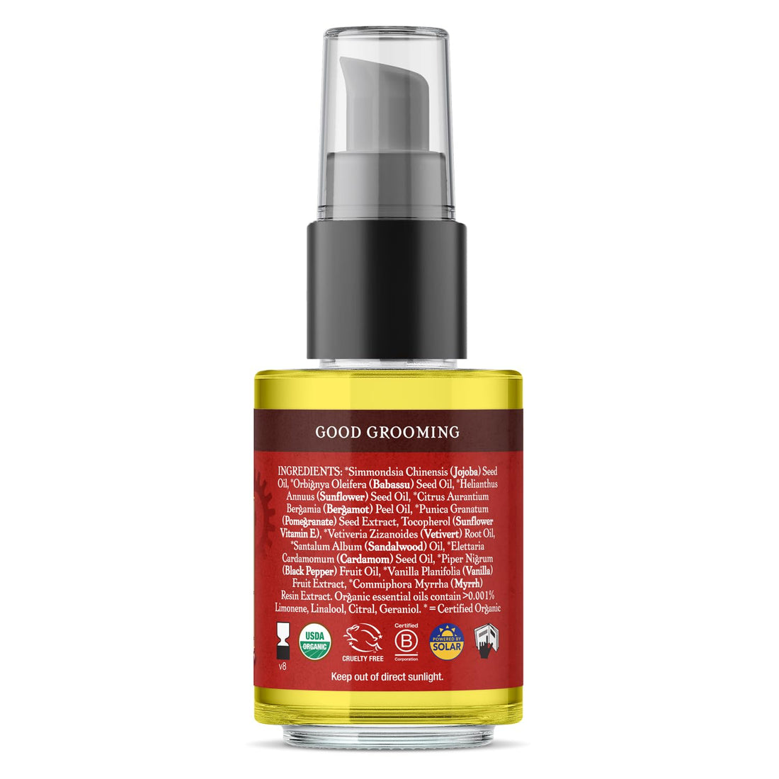 Badger Company, Beard Oil, Navigator Class, Man Care, 1 fl oz (29.6 ml)