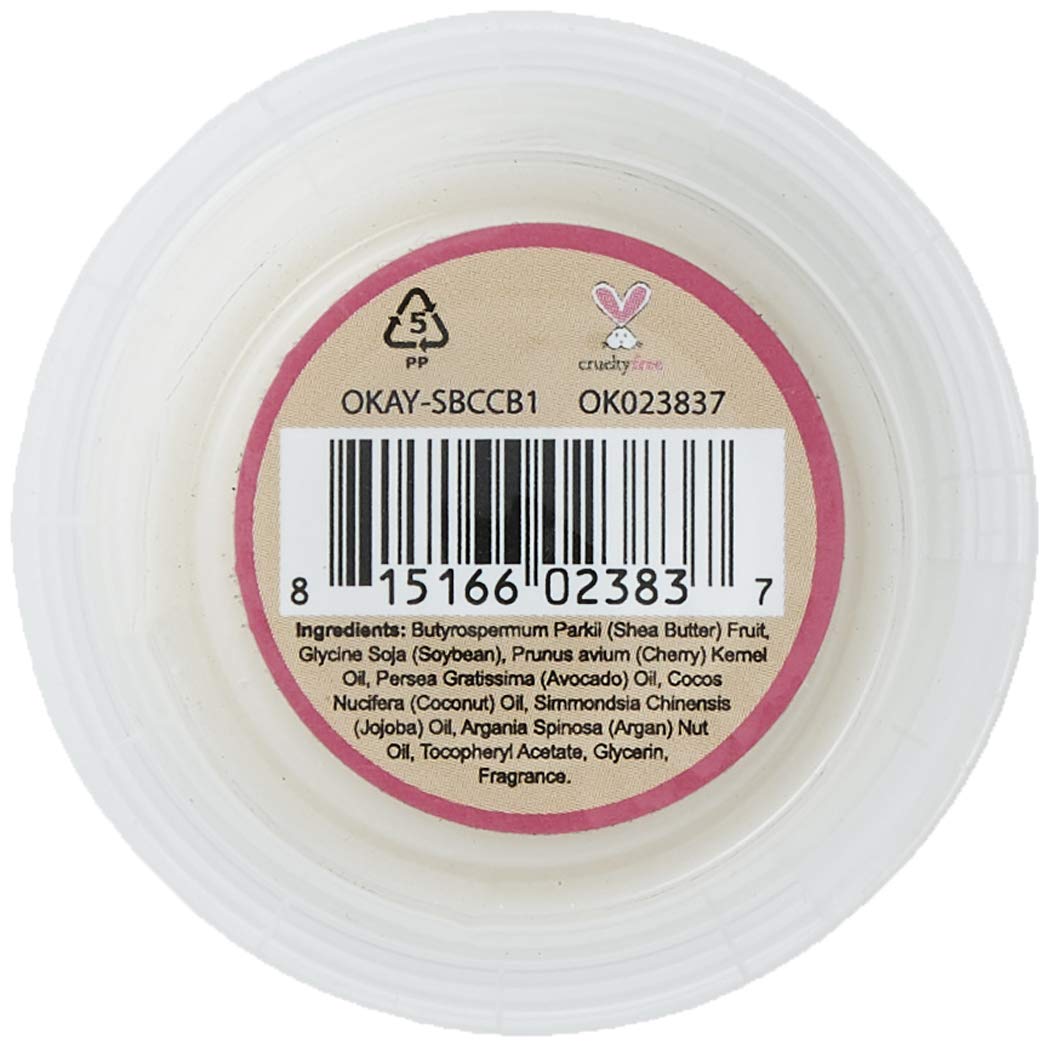Okay Shea Ultra Moisturizing Body Butter, Cherry Blossom, 1 Ounce