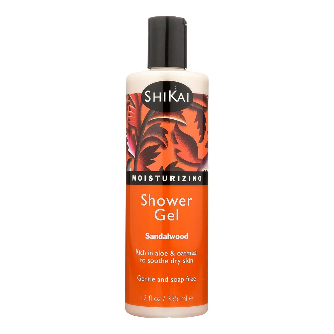 Shower Gel - Sandalwood - 12 oz by Shikai Products