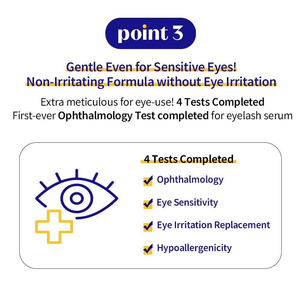 ETUDE Power Eyelash Ampoule (1+1) SET (1.31fl.oz) | Easy and Comfortable Daily Eyelashes Serum | Eyelash Growth Enhancer with Natural Growth Peptides for Long, Thick Lashes | Korean Makeup, Gifting