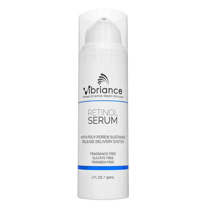 Vibriance Retinol Serum for Face - Reduces Appearance of Deep Wrinkles and Large Pores, Enhances Tone, Improves Complexion - Sensitive, Mature Skin Night Cream - 1 fl oz
