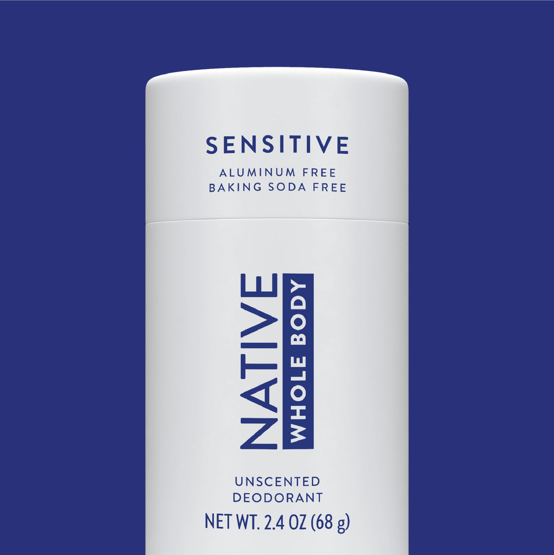 Native Whole Body Deodorant Stick Contains Naturally Derived Ingredients, Deodorant for Men and Women | 72 Hour Odor Protection, Aluminum Free with Coconut Oil and Shea Butter | Unscented