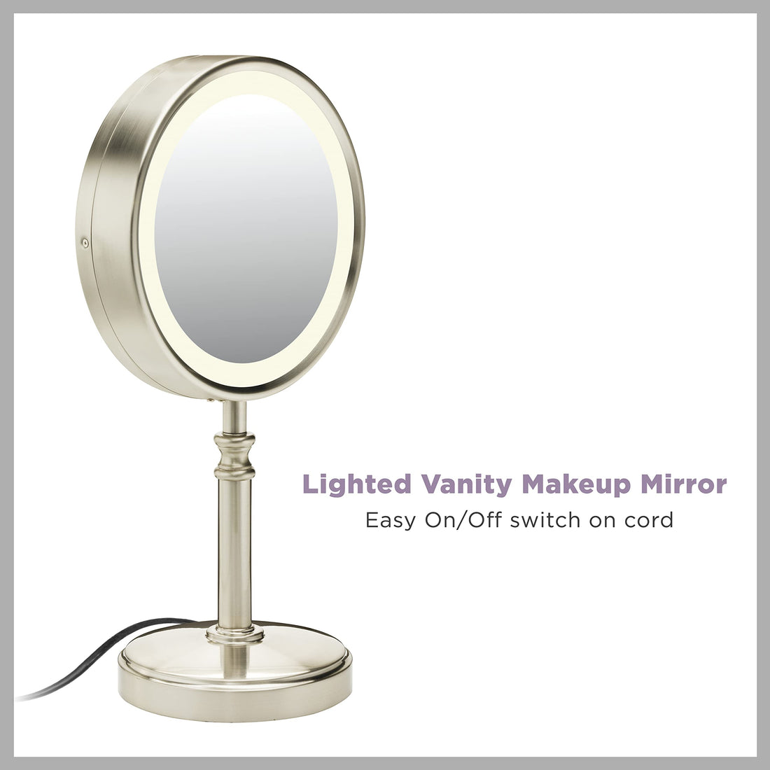 CONAIR BE116T Double-Sided Fluorescent Mirror